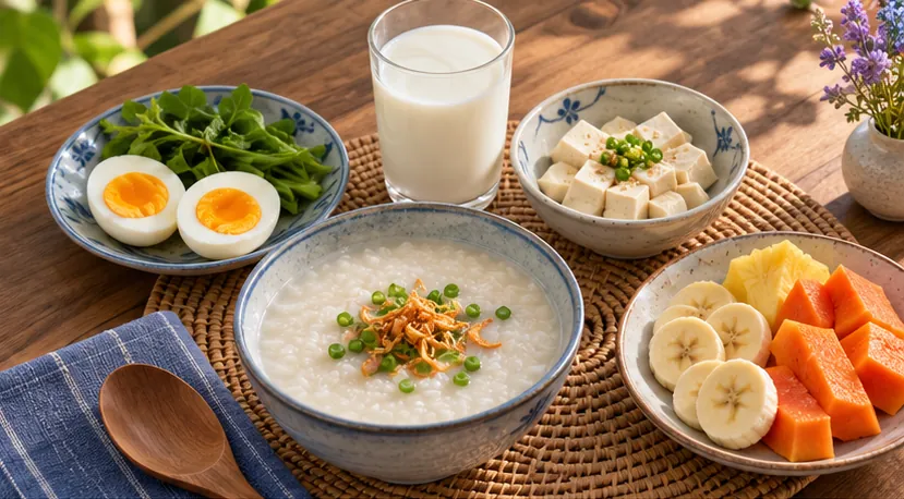 Bữa sáng đủ đạm và vi chất